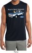 Mens Ford Shirt Mans Best Friend Sleeveless Moisture Wicking Shirt
