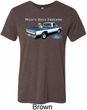 Mens Ford Shirt Mans Best Friend Tri Blend Crewneck Shirt