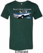 Mens Ford Shirt Mans Best Friend Tri Blend Crewneck Shirt