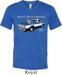 Mens Ford Shirt Mans Best Friend Tri Blend V-neck Shirt