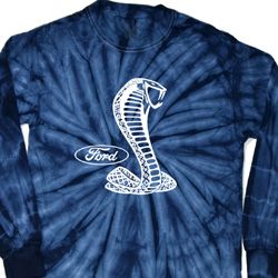 Mens Ford Shirt Mustang Cobra Long Sleeve Tie Dye Shirt Mens Ford Shirt Mustang Cobra Long Sleeve Tie Dye Shirt