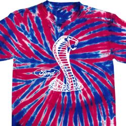Mens Ford Shirt Mustang Cobra Patriotic Tie Dye Shirt Mens Ford Shirt Mustang Cobra Patriotic Tie Dye Shirt