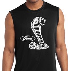 Mens Ford Shirt Mustang Cobra Sleeveless Moisture Wicking Shirt Mens Ford Shirt Mustang Cobra Sleeveless Moisture Wicking Shirt