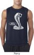 Mens Ford Shirt Mustang Cobra Sleeveless Shirt
