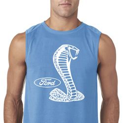 Mens Ford Shirt Mustang Cobra Sleeveless Shirt Mens Ford Shirt Mustang Cobra Sleeveless Shirt