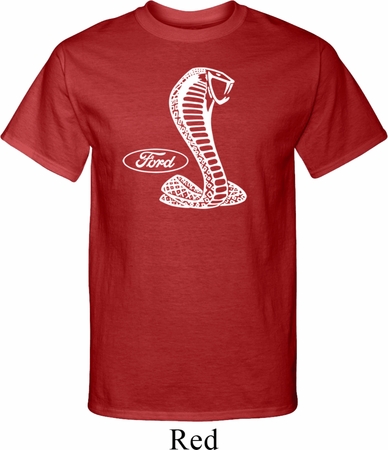 Mens Ford Shirt Mustang Cobra Tall Shirt