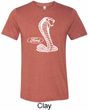 Mens Ford Shirt Mustang Cobra Tri Blend Crewneck Shirt