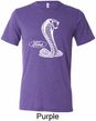 Mens Ford Shirt Mustang Cobra Tri Blend Crewneck Shirt