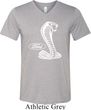 Mens Ford Shirt Mustang Cobra Tri Blend V-neck Shirt