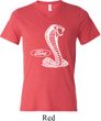 Mens Ford Shirt Mustang Cobra Tri Blend V-neck Shirt