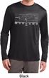 Mens Ford Shirt Mustang Honeycomb Grille Dry Wicking Long Sleeve Shirt