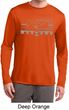 Mens Ford Shirt Mustang Honeycomb Grille Dry Wicking Long Sleeve Shirt