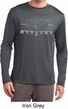 Mens Ford Shirt Mustang Honeycomb Grille Dry Wicking Long Sleeve Shirt