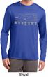 Mens Ford Shirt Mustang Honeycomb Grille Dry Wicking Long Sleeve Shirt
