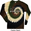 Mens Ford Shirt Mustang Honeycomb Grille Long Sleeve Tie Dye Shirt