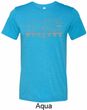 Mens Ford Shirt Mustang Honeycomb Grille Tri Blend Crewneck Shirt