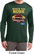 Mens Ford Shirt Mustang Who's The Boss Dry Wicking Long Sleeve Shirt
