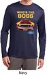 Mens Ford Shirt Mustang Who's The Boss Dry Wicking Long Sleeve Shirt