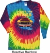 Mens Ford Shirt Mustang Who's The Boss Long Sleeve Tie Dye Shirt