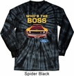 Mens Ford Shirt Mustang Who's The Boss Long Sleeve Tie Dye Shirt