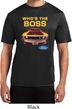 Mens Ford Shirt Mustang Who's The Boss Moisture Wicking Shirt