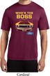 Mens Ford Shirt Mustang Who's The Boss Moisture Wicking Shirt