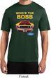 Mens Ford Shirt Mustang Who's The Boss Moisture Wicking Shirt