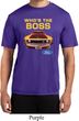 Mens Ford Shirt Mustang Who's The Boss Moisture Wicking Shirt