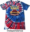 Mens Ford Shirt Mustang Who's The Boss Patriotic Tie Dye Shirt