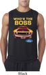 Mens Ford Shirt Mustang Who's The Boss Sleeveless Shirt