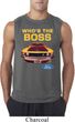 Mens Ford Shirt Mustang Who's The Boss Sleeveless Shirt