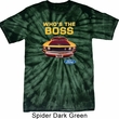 Mens Ford Shirt Mustang Who's The Boss Spider Tie Dye Shirt