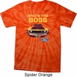 Mens Ford Shirt Mustang Who's The Boss Spider Tie Dye Shirt