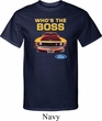 Mens Ford Shirt Mustang Who's The Boss Tall Shirt