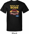 Mens Ford Shirt Mustang Who's The Boss Tall Shirt