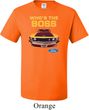 Mens Ford Shirt Mustang Who's The Boss Tall Shirt