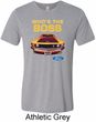 Mens Ford Shirt Mustang Who's The Boss Tri Blend Crewneck Shirt
