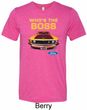 Mens Ford Shirt Mustang Who's The Boss Tri Blend Crewneck Shirt