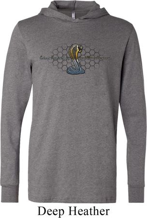 Mens Ford Shirt Powered By Cobra Lightweight Hoodie Tee
