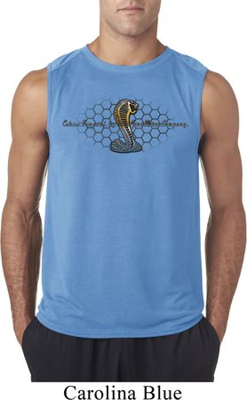 Mens Ford Shirt Powered By Cobra Sleeveless Shirt