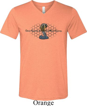 Mens Ford Shirt Powered By Cobra Tri Blend V-neck Shirt