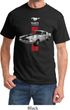 Mens Ford Shirt Red Stripe Mustang 50 Years Tee T-Shirt