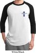 Mens Ford Shirt The Legend Lives Crest Pocket Print Raglan Tee T-Shirt