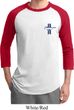 Mens Ford Shirt The Legend Lives Crest Pocket Print Raglan Tee T-Shirt