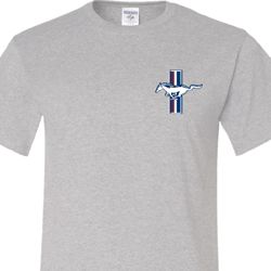 Mens Ford Shirt The Legend Lives Crest Pocket Print Tall Tee T-Shirt Mens Ford Shirt The Legend Lives Crest Pocket Print Tall Tee T-Shirt