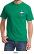 Mens Ford Shirt The Legend Lives Crest Pocket Print Tee T-Shirt