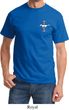 Mens Ford Shirt The Legend Lives Crest Pocket Print Tee T-Shirt