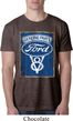 Mens Ford Shirt V8 Genuine Ford Parts Burnout Tee T-Shirt