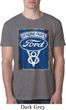 Mens Ford Shirt V8 Genuine Ford Parts Burnout Tee T-Shirt