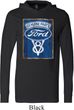 Mens Ford Shirt V8 Genuine Ford Parts Lightweight Hoodie Tee